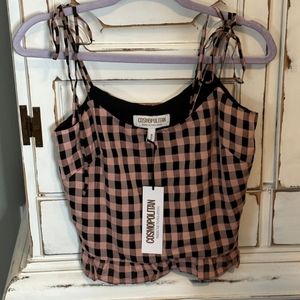 NWT COSMOPOLITAN × DTP TOP SMALL